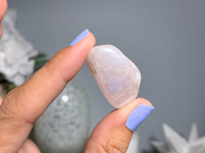 Tumbled Pink Aura Quartz