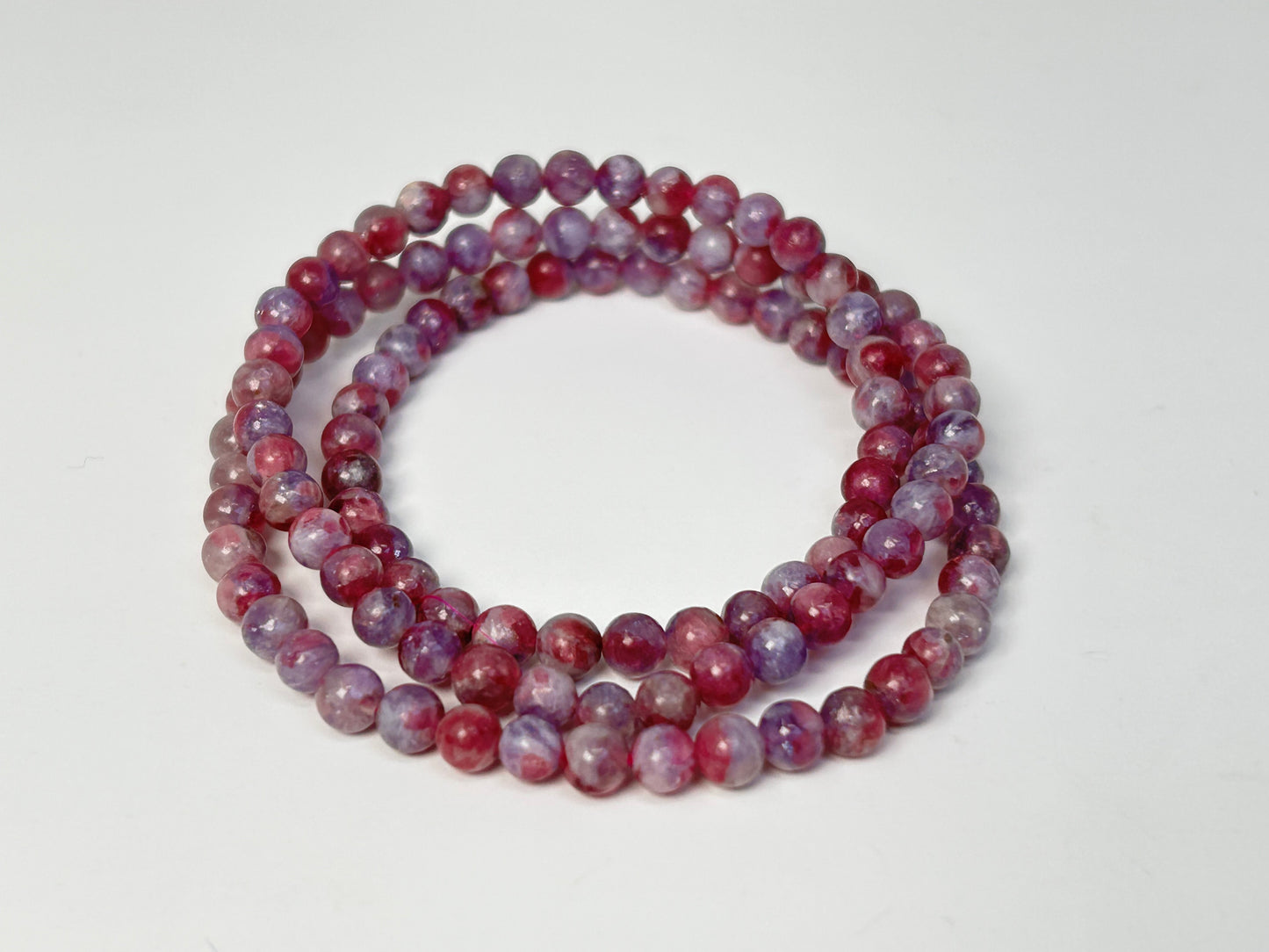 Unicorn Stone Triple Wrap Bracelet