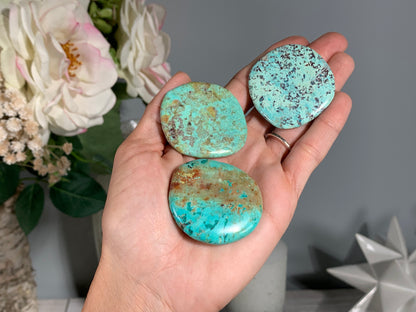 Flat Peruvian Turquoise