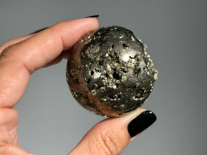 Pyrite Sphere (1.7", 44mm)