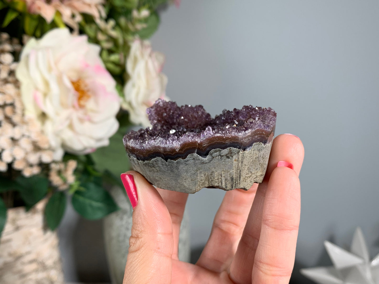 Amethyst Cupcake (2.5", 64mm)