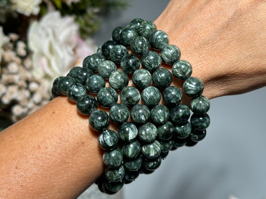 10mm Seraphinite Bracelet