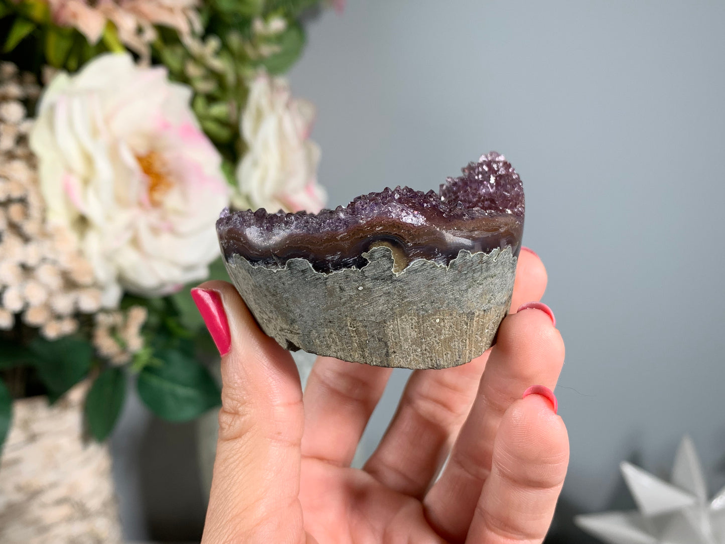 Amethyst Cupcake (2.5", 64mm)