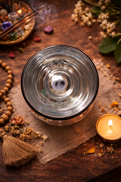 Shiva Candle Holder - 2pcs: Blue