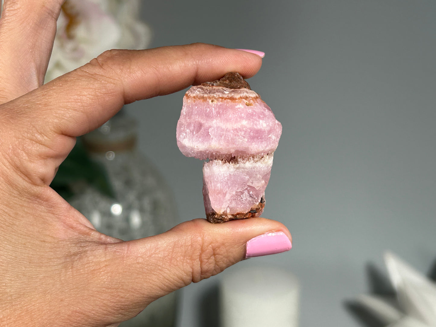 Natural Pink Aragonite (1.9", 49mm)