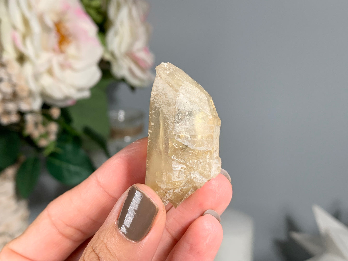 Congo Smoky Citrine Point (1.75", 45mm)