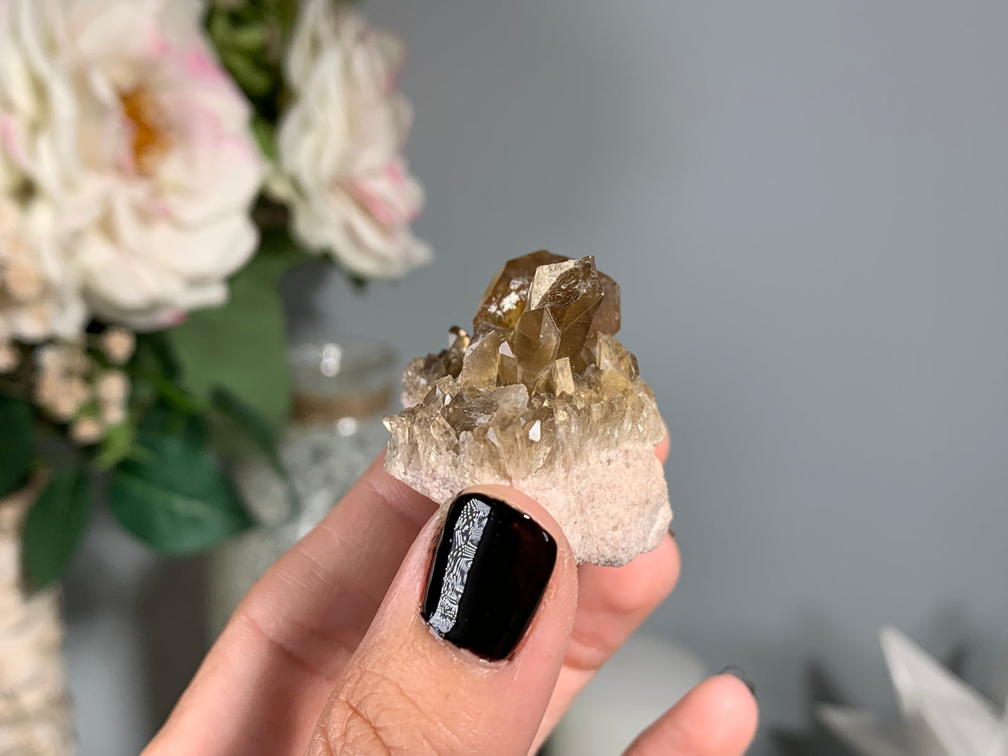 Congo Smoky Citrine Cluster (2.2", 55mm)