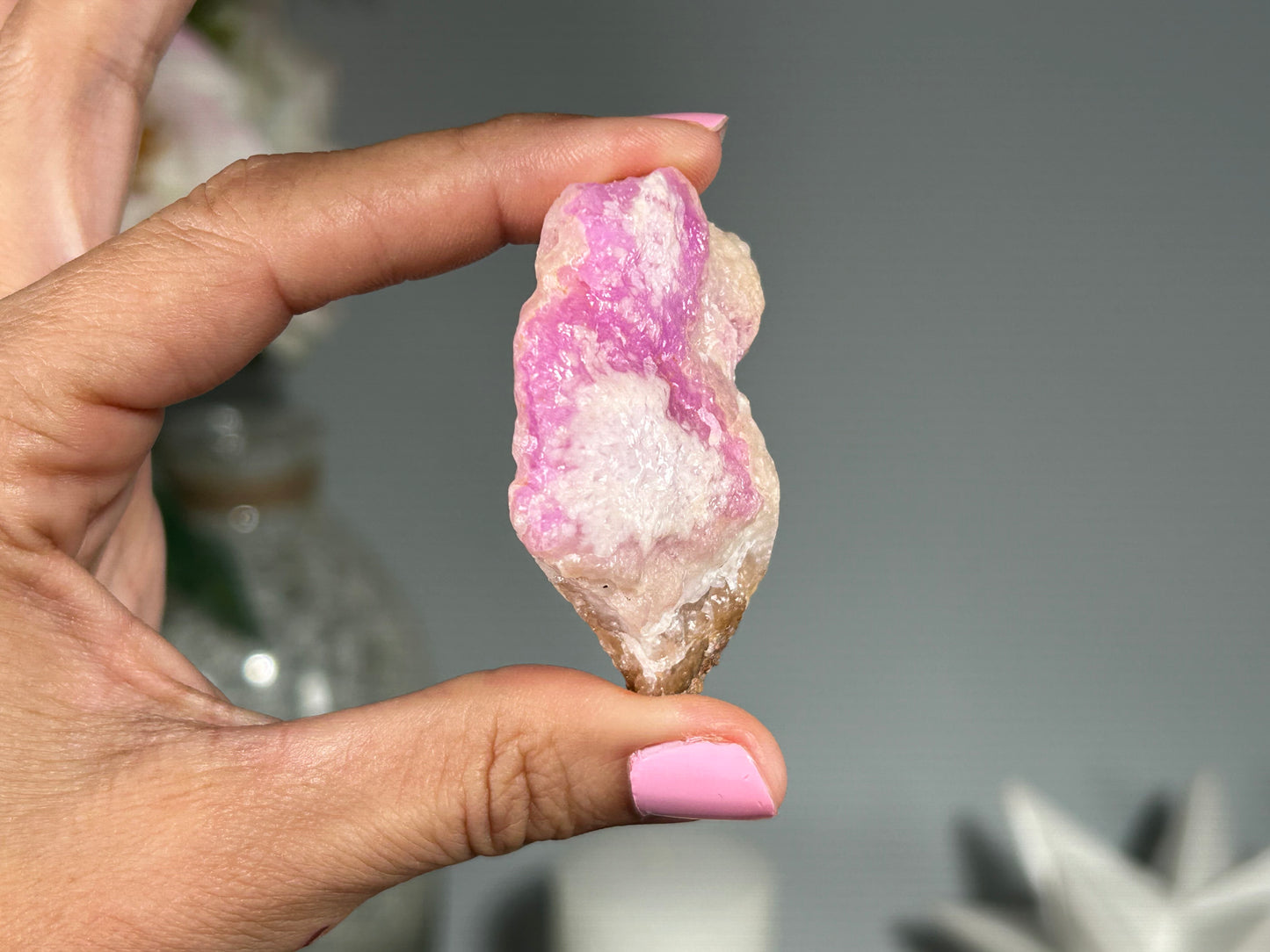 Natural Pink Aragonite (2.1", 54mm)