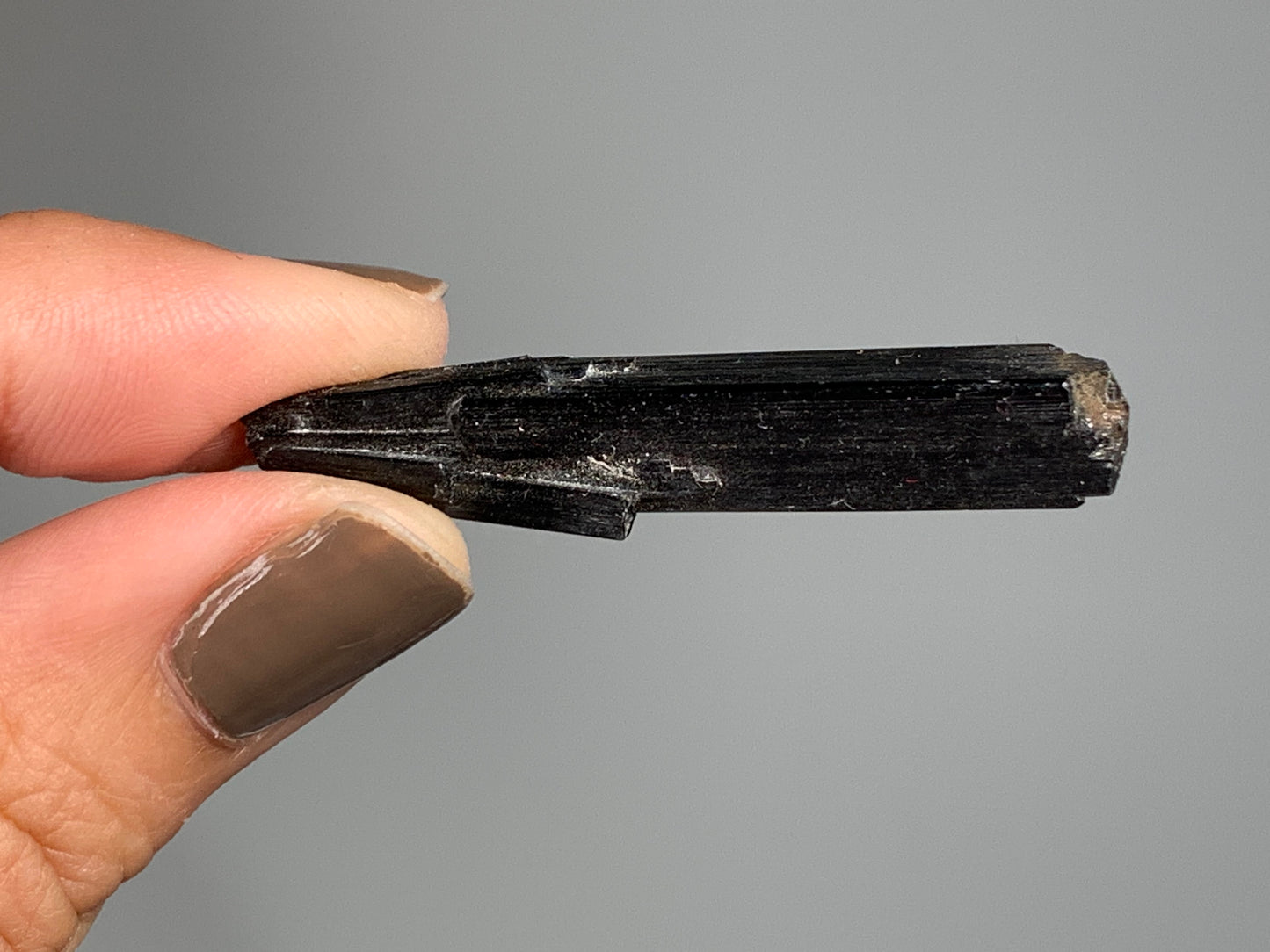 Natural Black Tourmaline (1.7", 42mm)