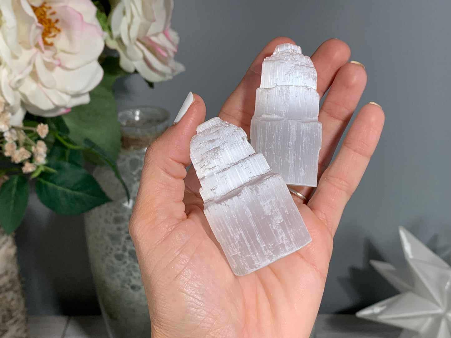 Selenite Skyscraper (2.5" 6cm)