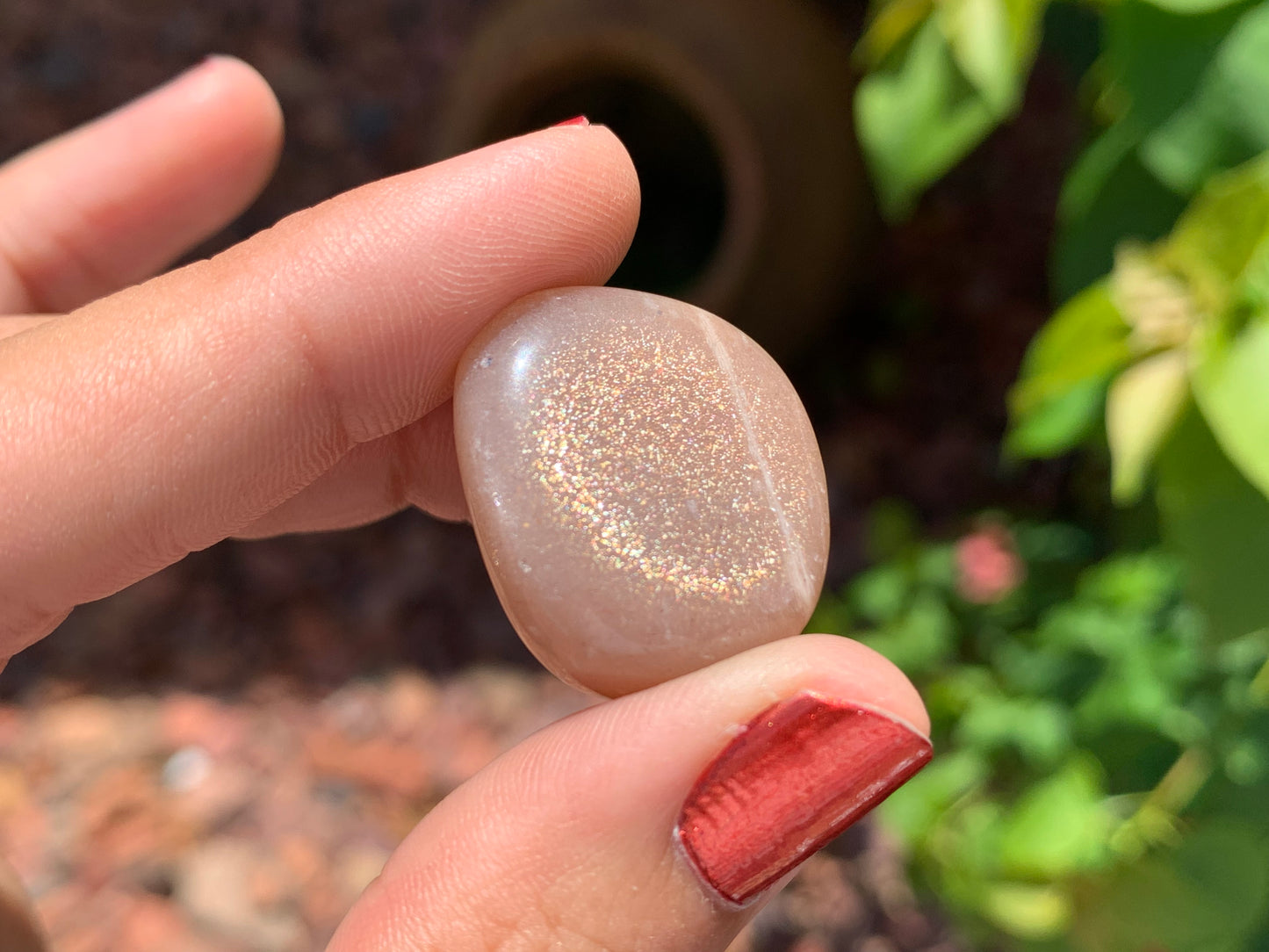 Tumbled Mixed Moonstone