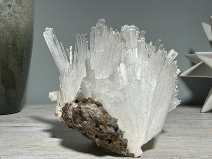 Natural Scolecite Cluster (6.6", 167mm)