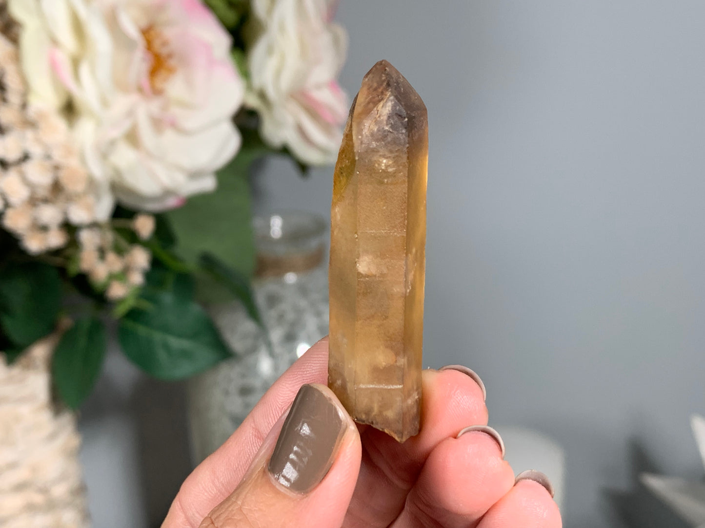 Congo Smoky Citrine Point (2.2", 56mm)