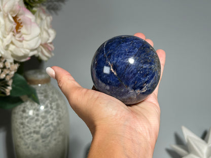 Sodalite Sphere (2.7", 69mm)