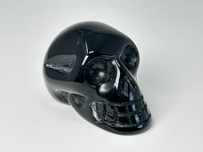 Black Obsidian Skull (2.2", 56mm)