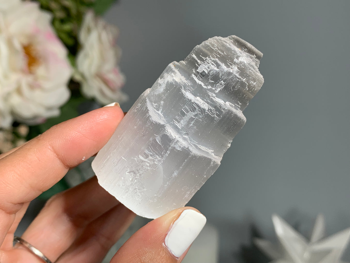 Selenite Skyscraper (2.5" 6cm)