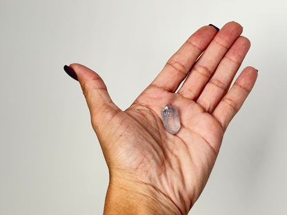 Dumortierite in Quartz (1", 26mm)