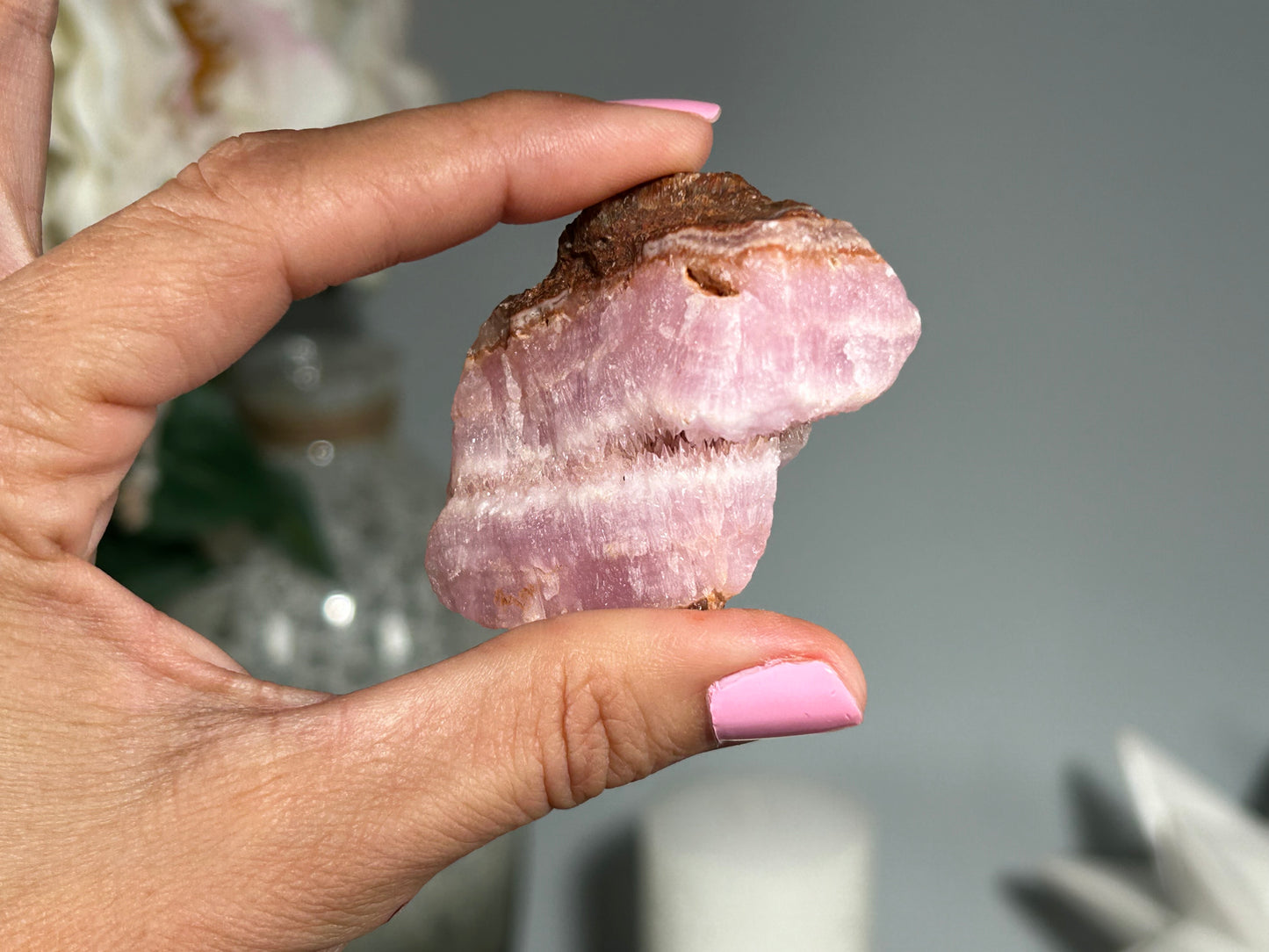 Natural Pink Aragonite (1.9", 49mm)