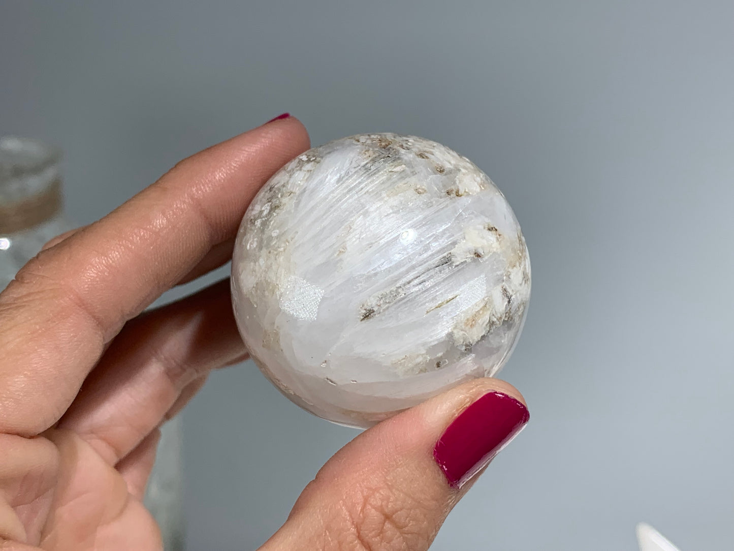 Small Scolecite Sphere