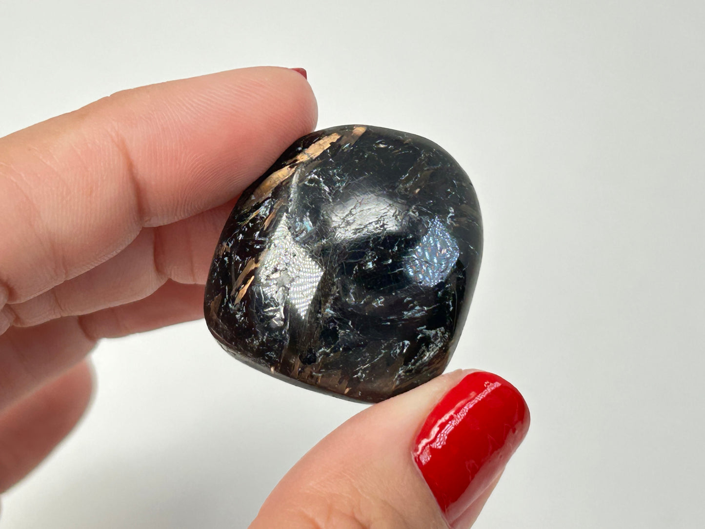 Nuummite Tumble #25