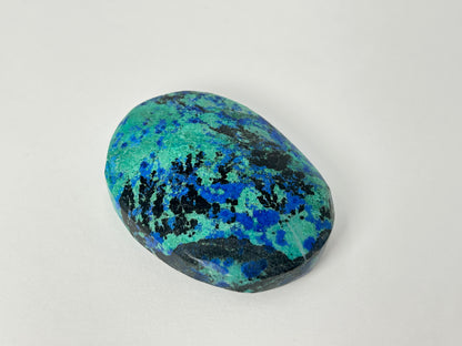 Azurite Chrysocolla Palm Stone #40