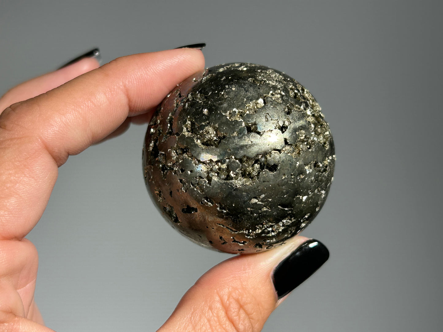 Pyrite Sphere (1.7", 44mm)