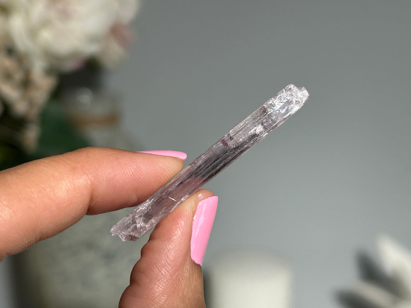 Natural Purple Kunzite Point (1.9", 47mm)