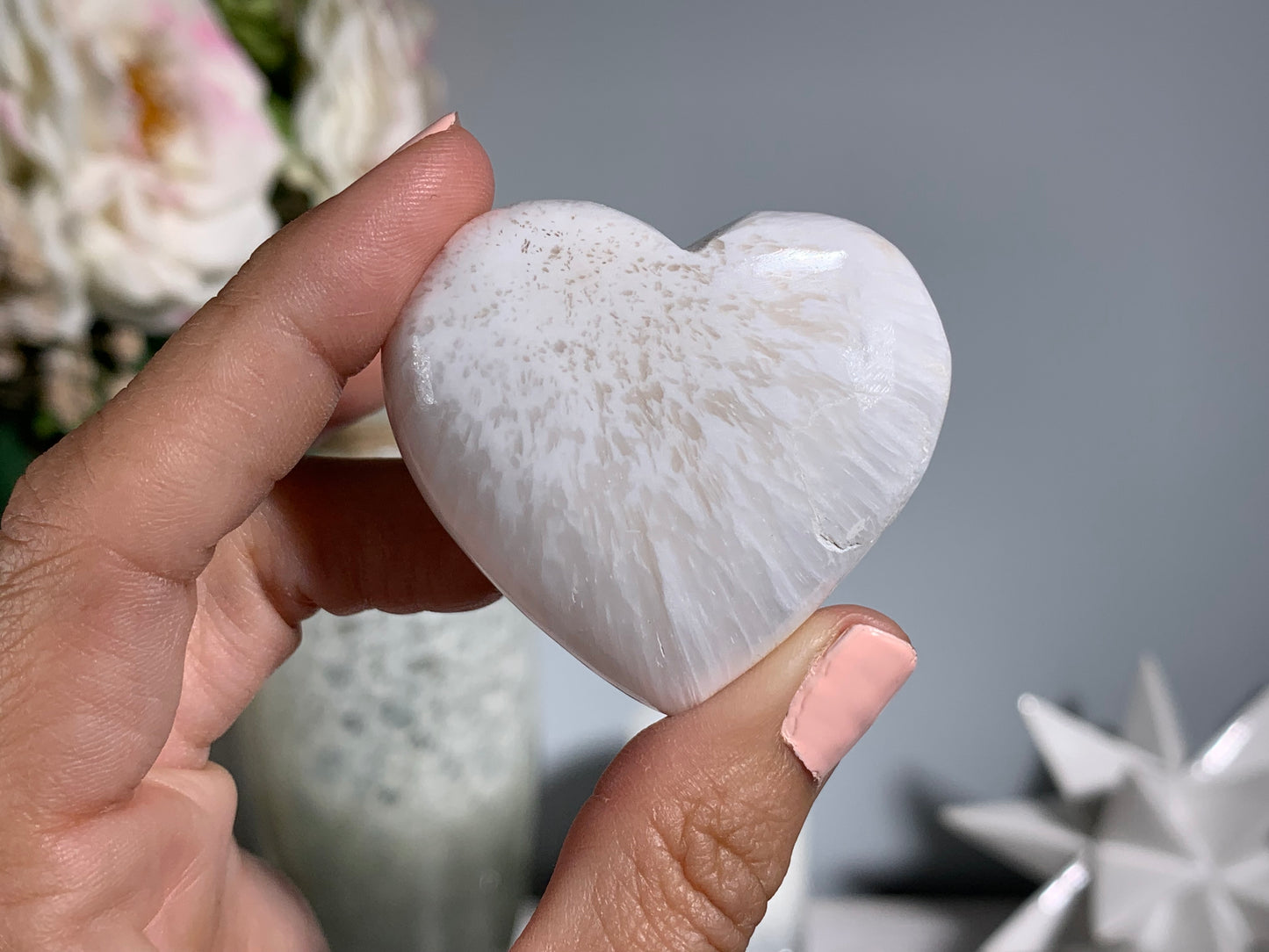 Small Scolecite Heart