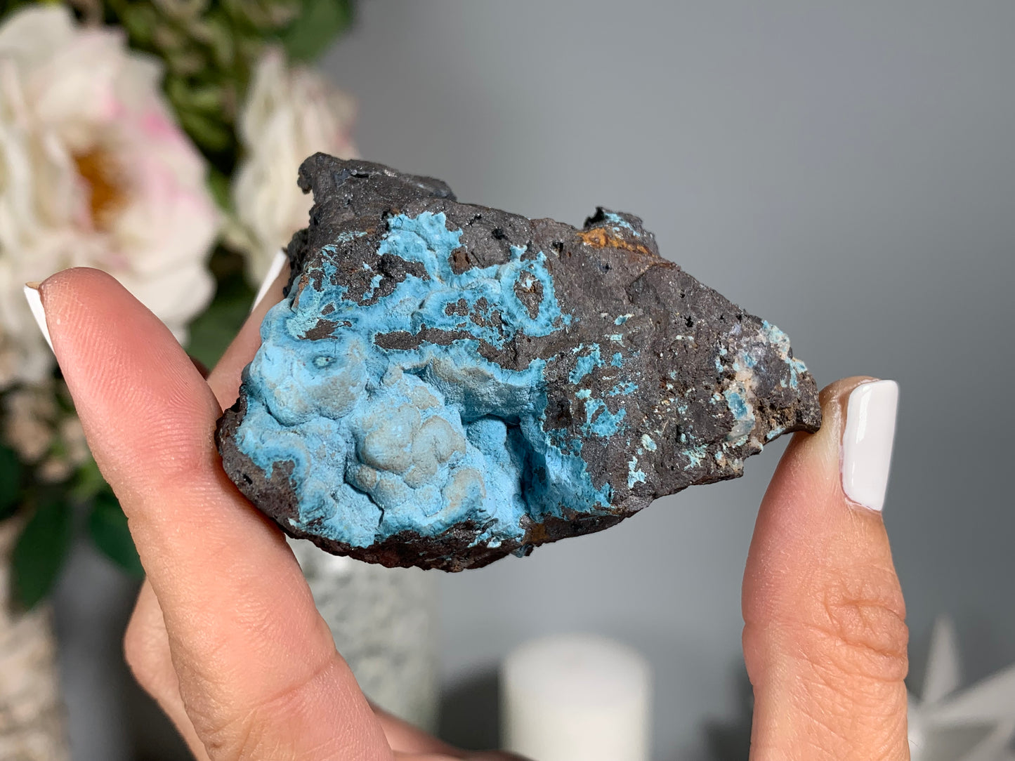 Natural Shattuckite (2.5", 63mm)