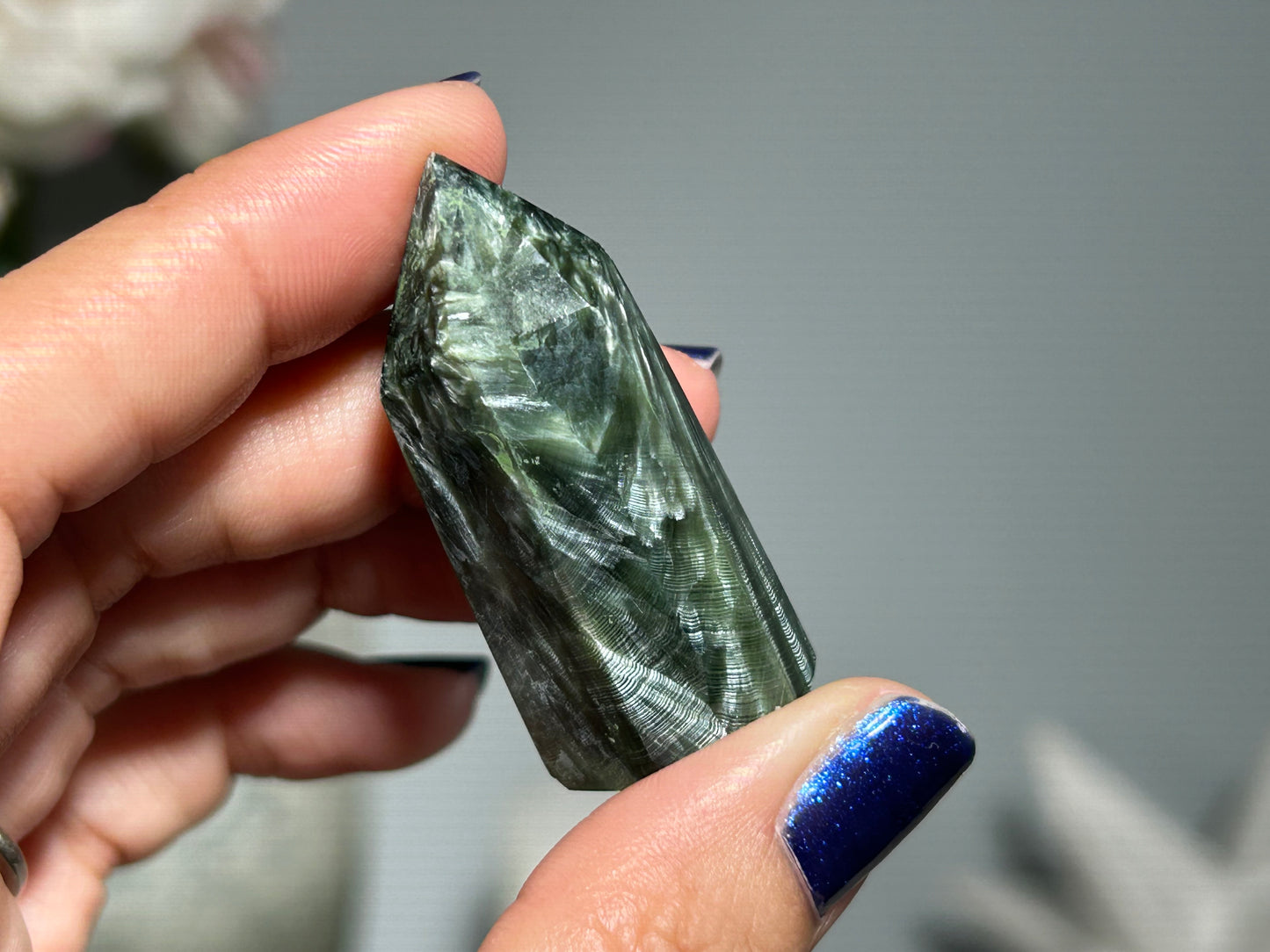 Seraphinite Tower (1.7", 42mm)