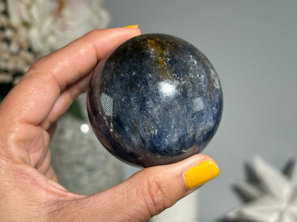 Blue Kyanite Sphere (2.2", 56mm)
