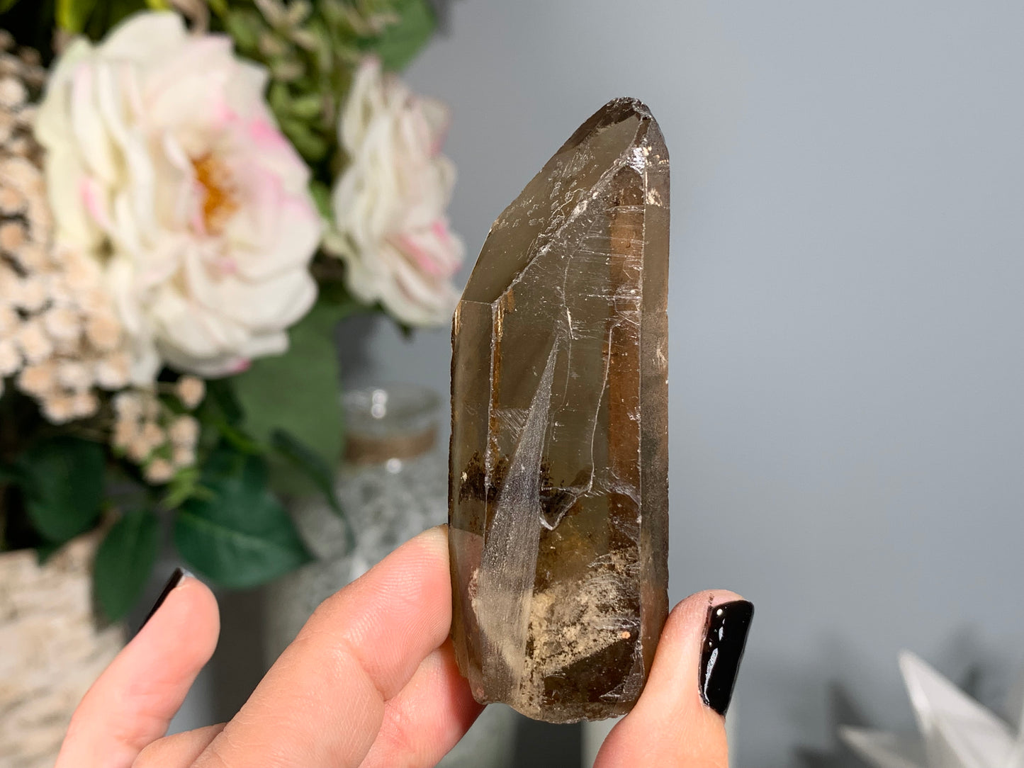 Congo Smoky Citrine Point (3", 76mm)