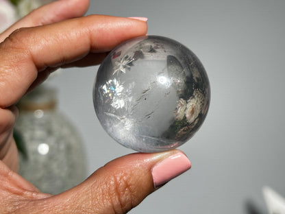 Star Rose Quartz Sphere (1.7",43mm)