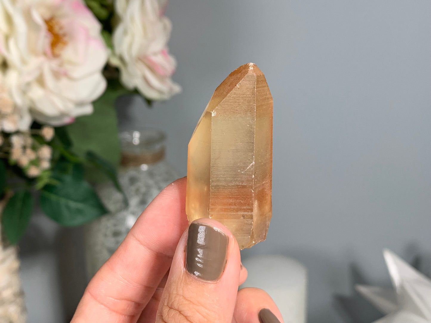 Congo Smoky Citrine Point (2.1", 52mm)