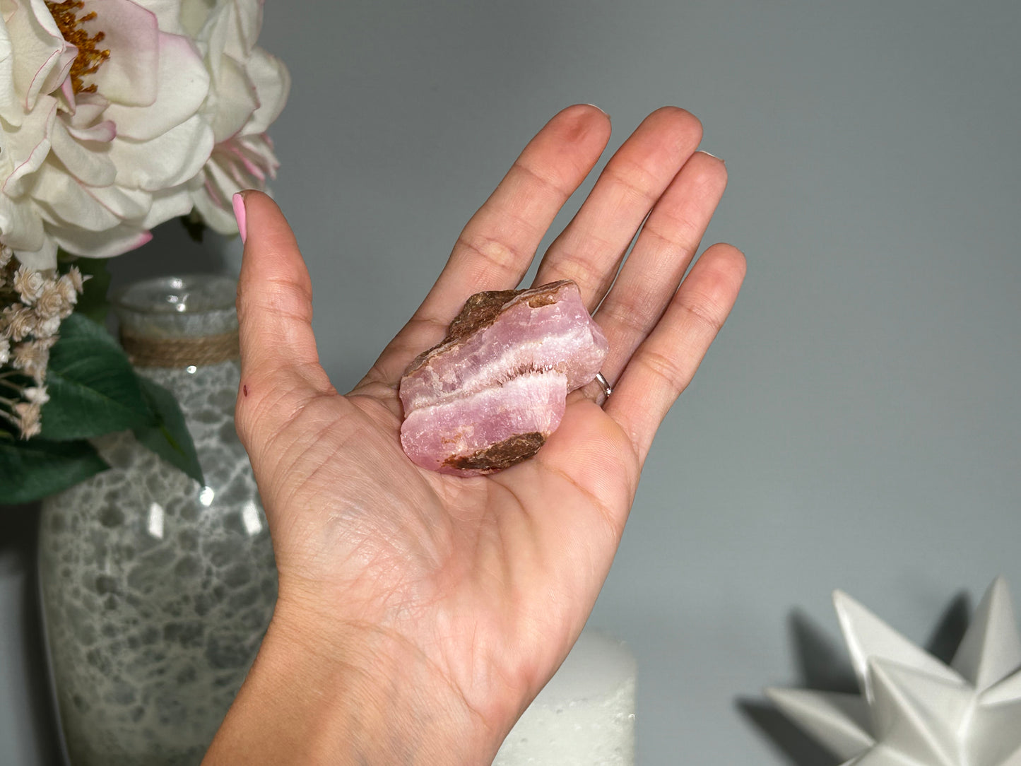 Natural Pink Aragonite (1.9", 49mm)