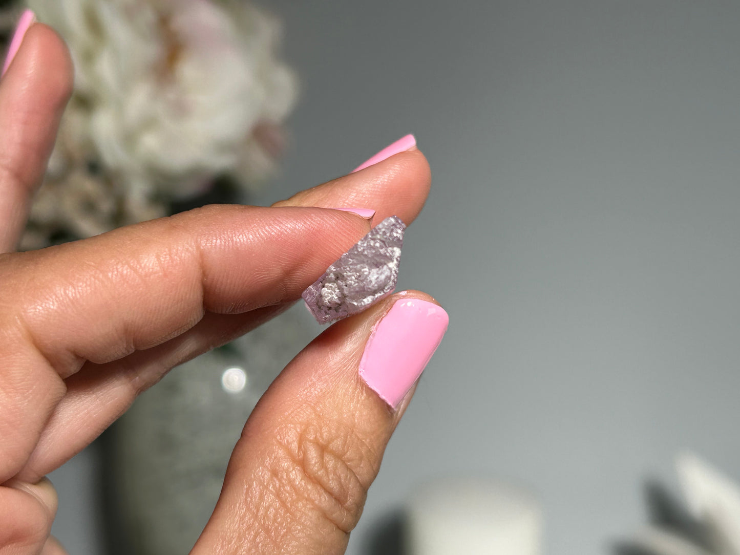 Natural Purple Kunzite Point (1.3", 34mm)