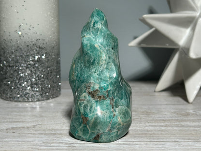 Amazonite Flame (4.2", 108mm)