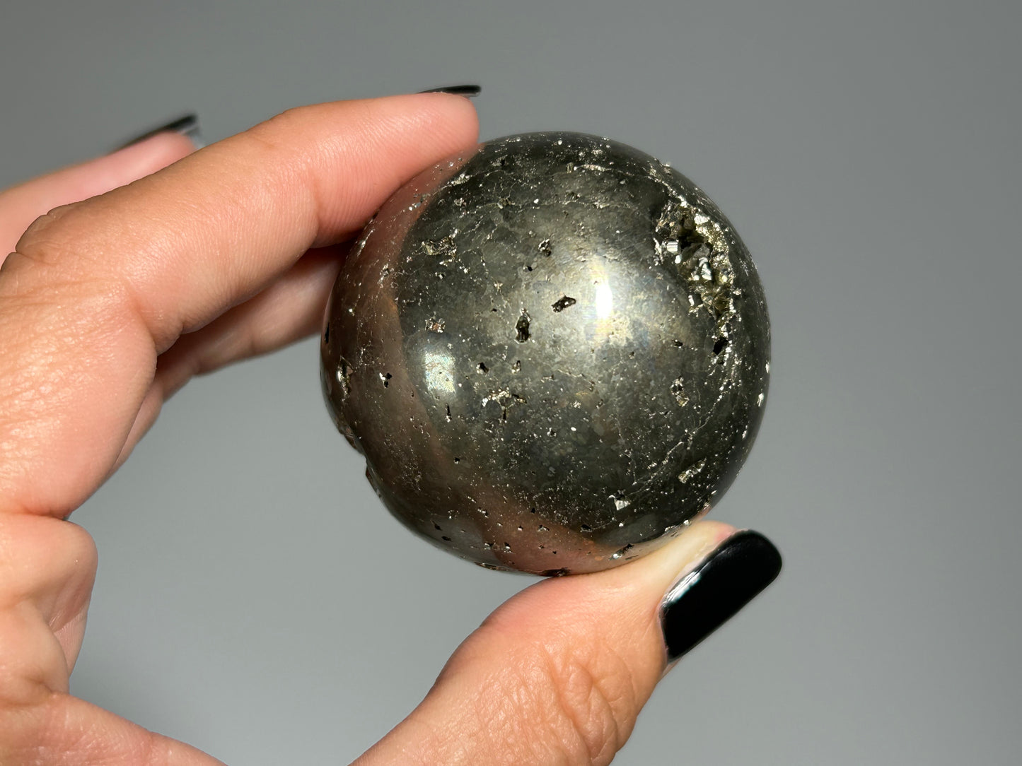 Pyrite Sphere (1.7", 44mm)