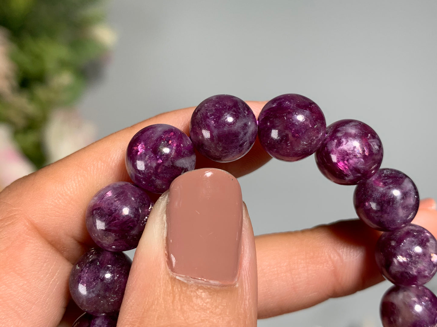 10mm Lepidolite Bracelet