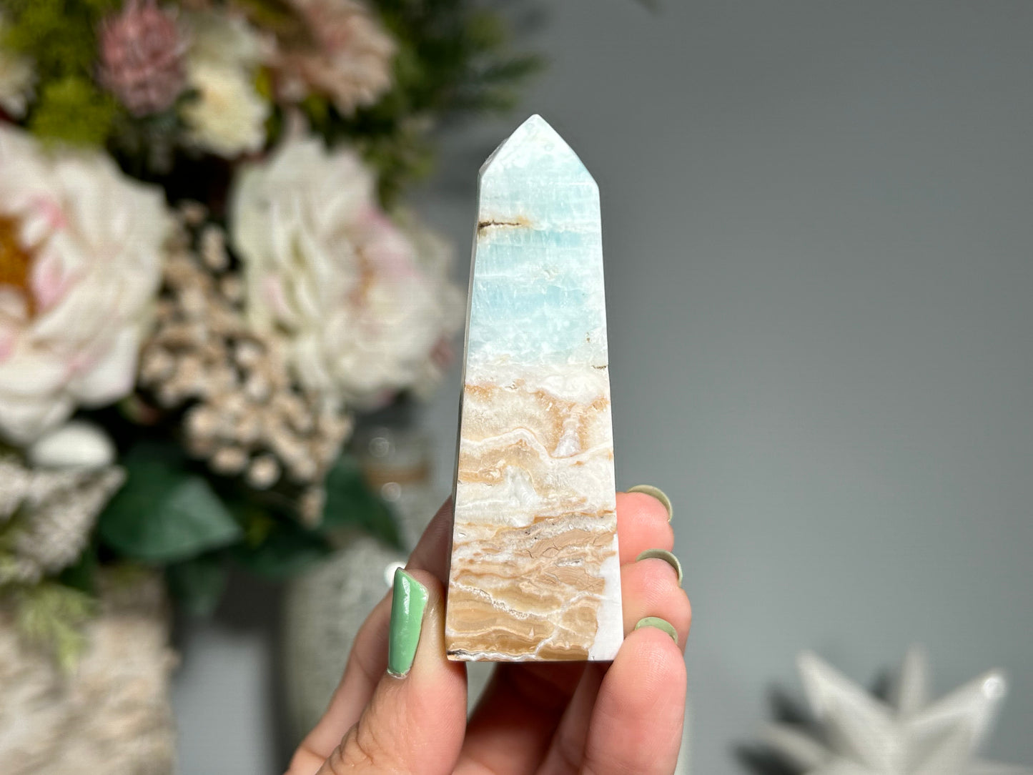 Caribbean Calcite Tower (3", 76mm)