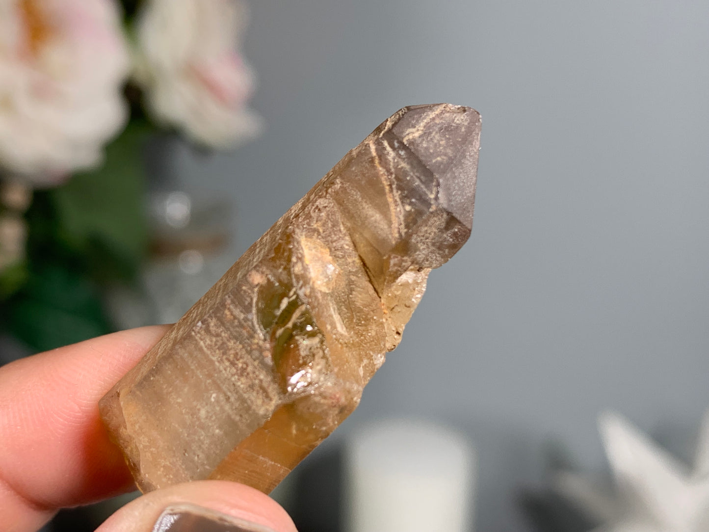 Congo Smoky Citrine Point (1.75", 45mm)