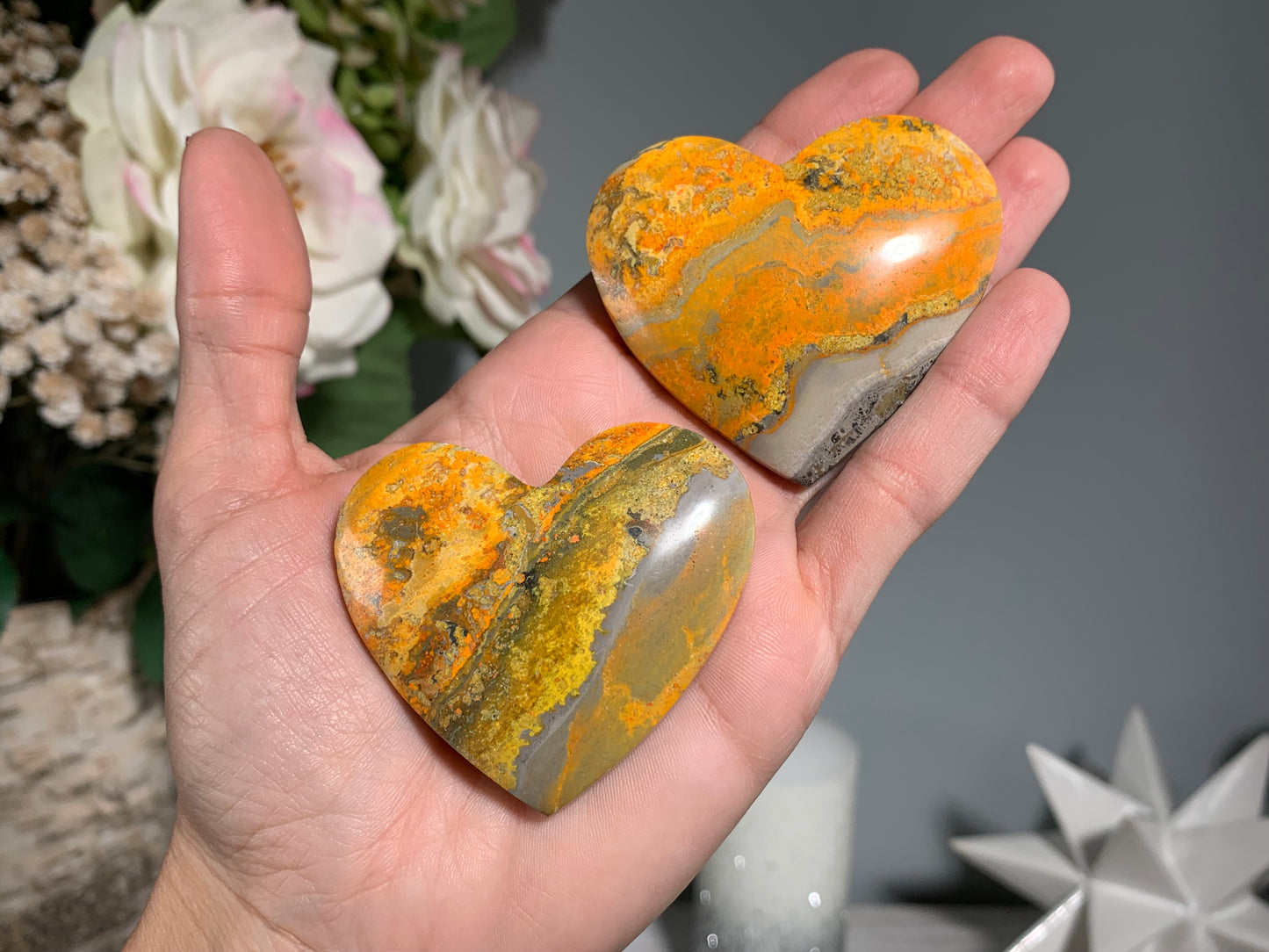 Bumblebee Jasper Heart