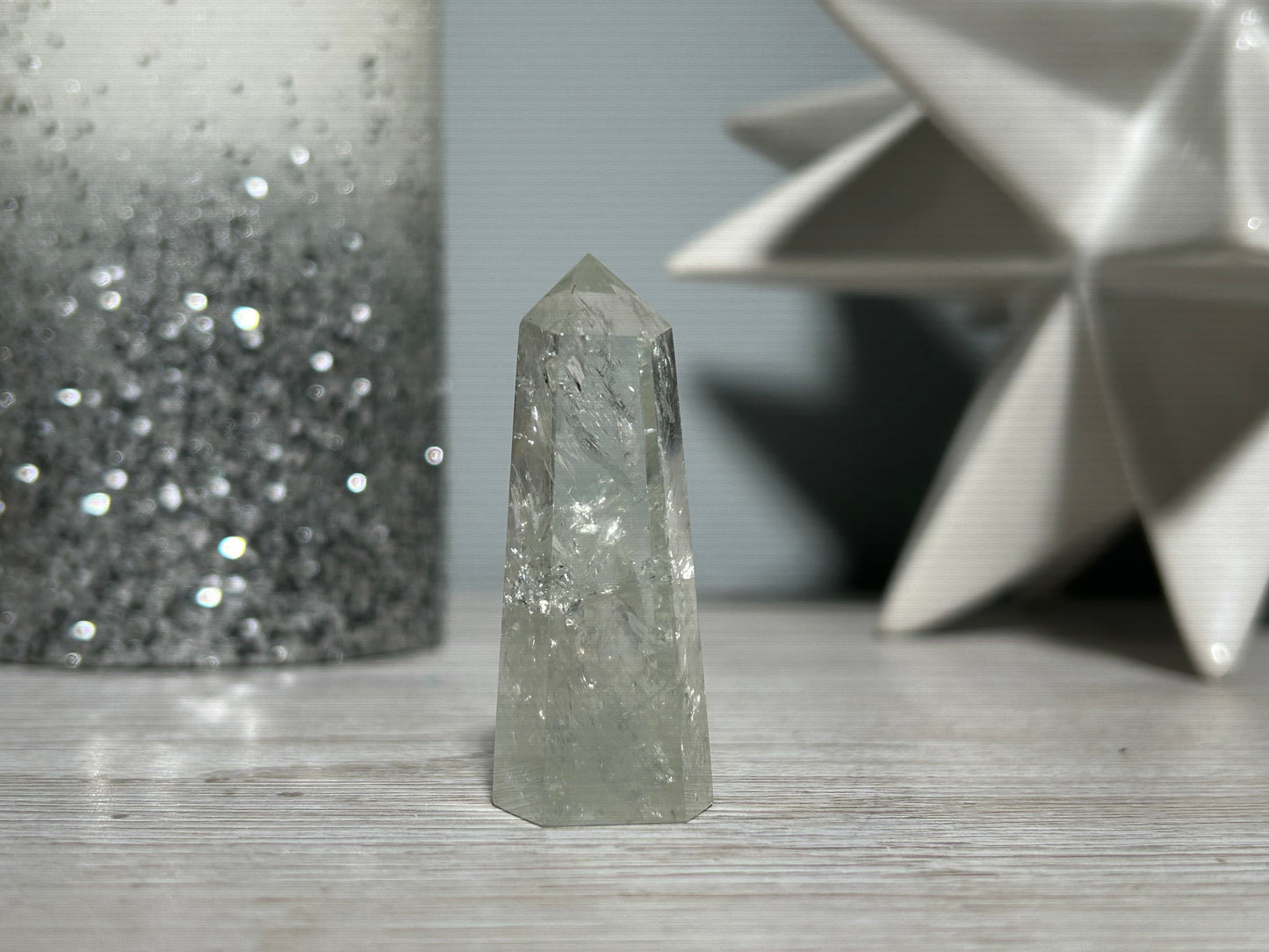 Prasiolite Tower (1.9", 49mm)