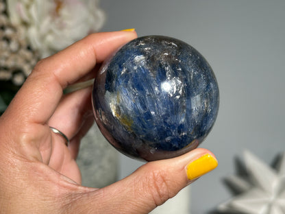 Blue Kyanite Sphere (2.2", 56mm)