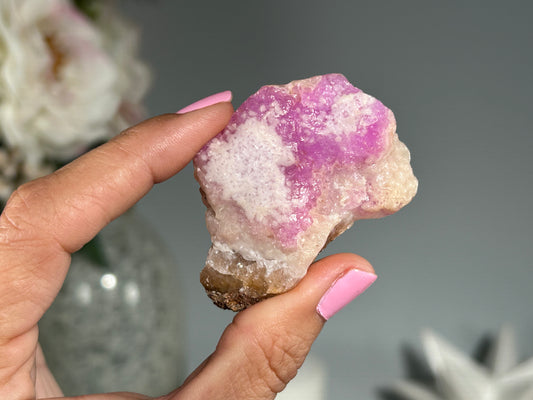 Natural Pink Aragonite (2.1", 54mm)