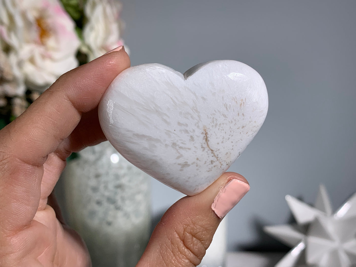 Small Scolecite Heart