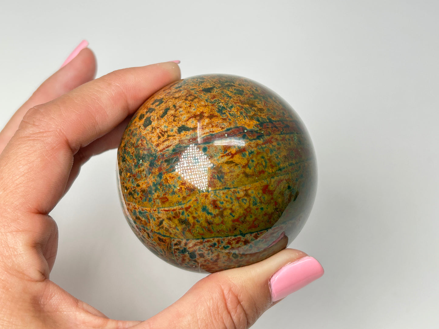Ocean Jasper Sphere (2.3", 58mm)