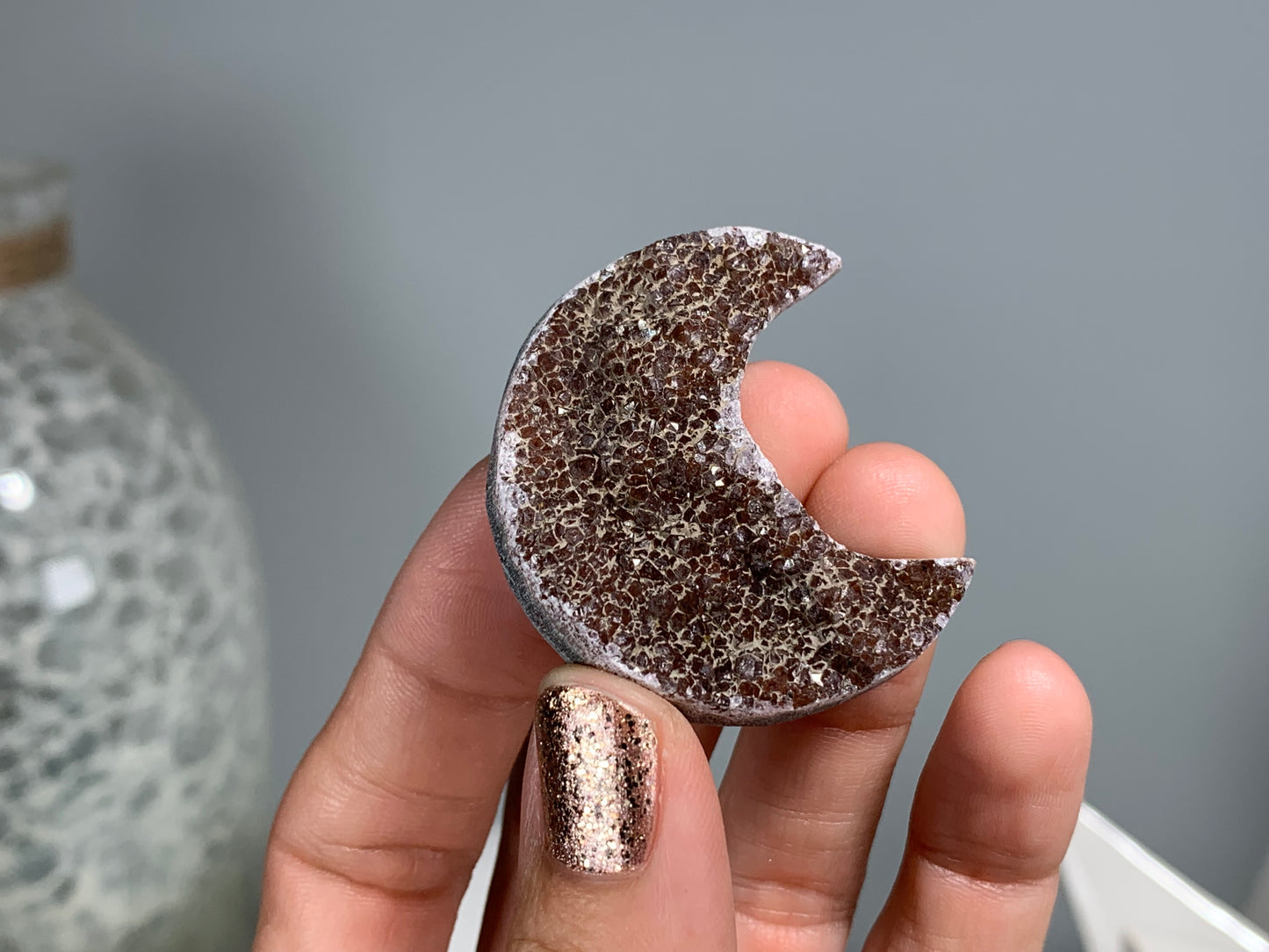 Druzy Moon (4-5 cm)