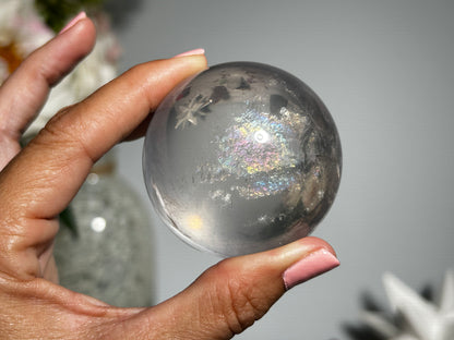 Star Rose Quartz Sphere (2.1",54mm)