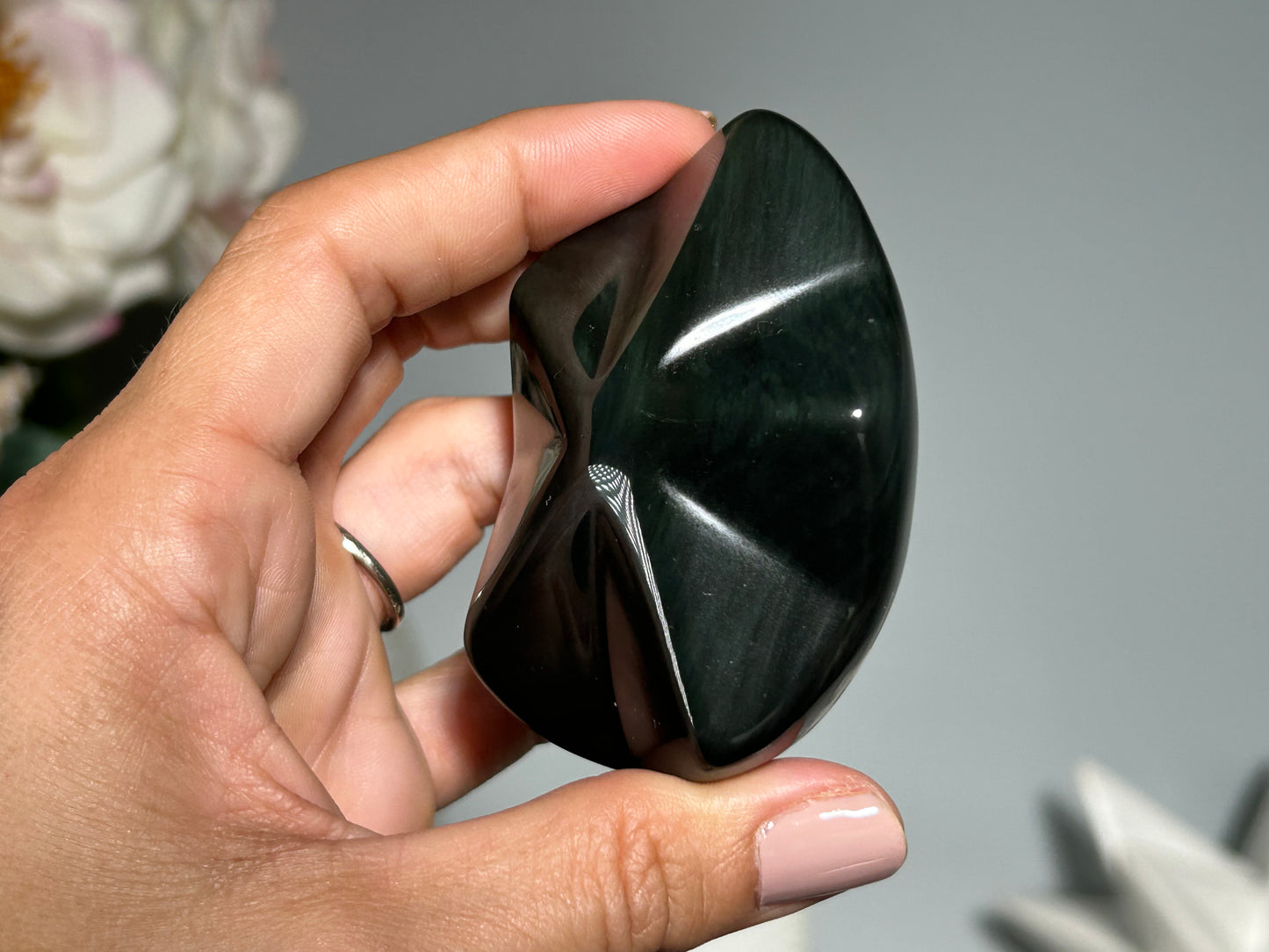 Rainbow Obsidian Star (2.7", 68mm)